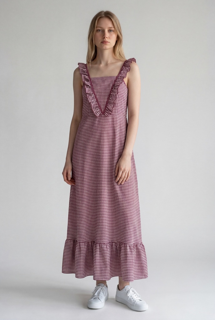 Vestido Manteca