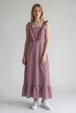 Vestido Manteca