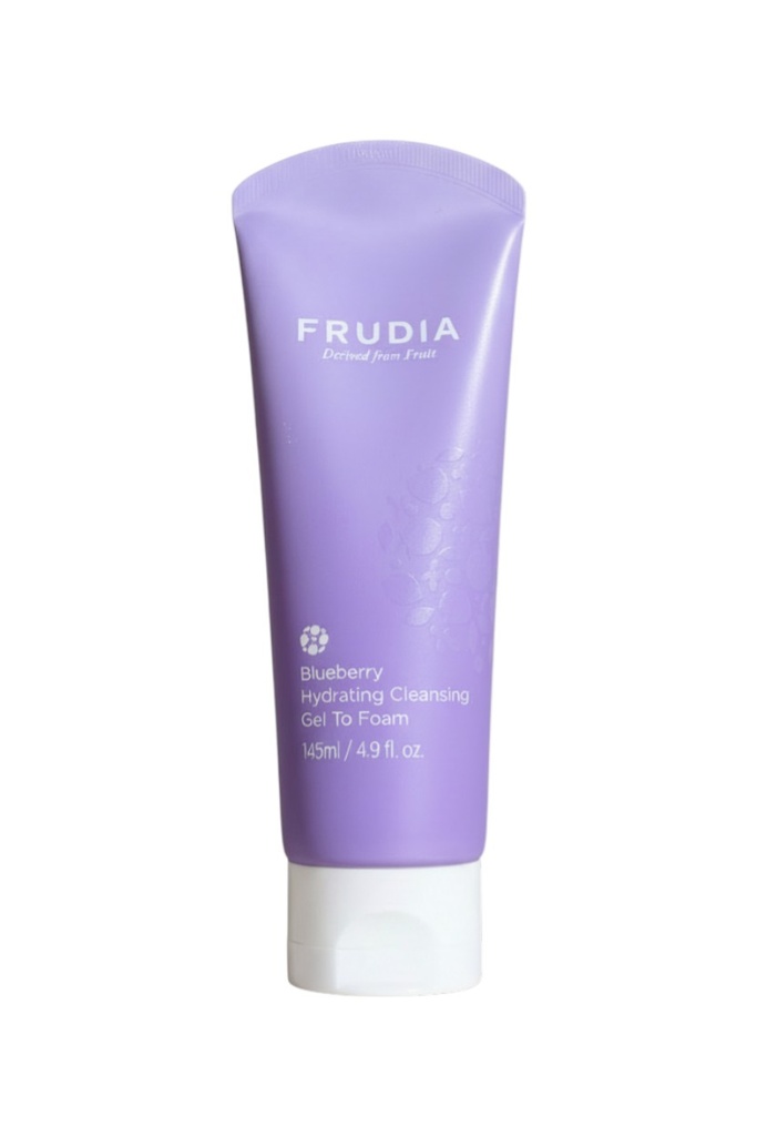 Espuma limpiadora de arándanos