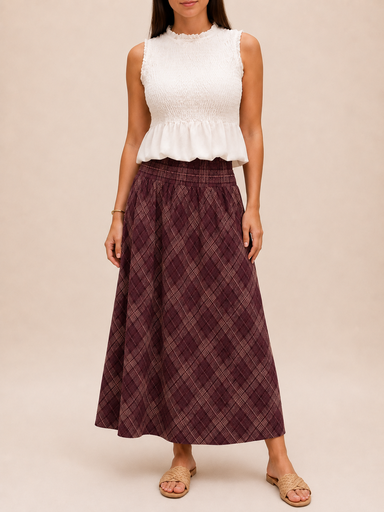 [EVER009582] Falda Sarinely
